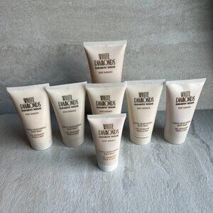 WHITE DIAMONDS by Elizabeth Taylor BODY WASH Bundle Travel Mini 1.7 oz